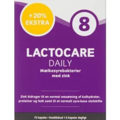 LACTOCARE DAILY KAPSLER (72 STK.)