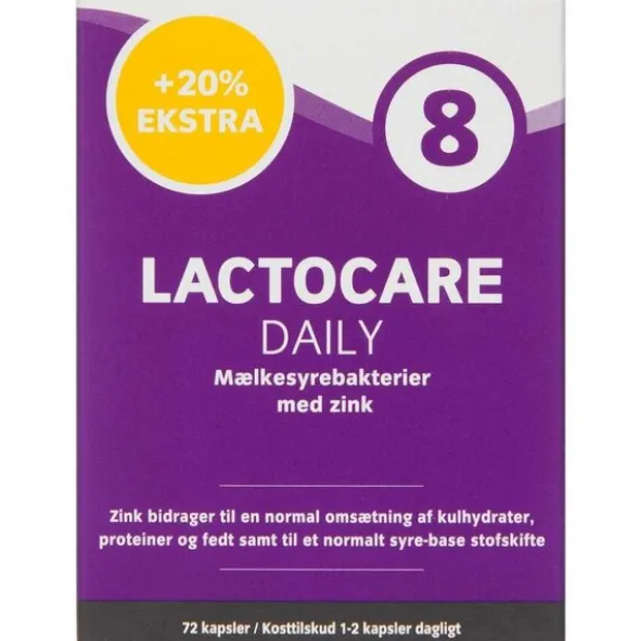 LACTOCARE DAILY KAPSLER (72 STK.)