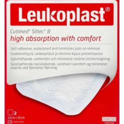 LEUKOPLAST CUTIMED SILTEC BORDER (10 X 10 CM)