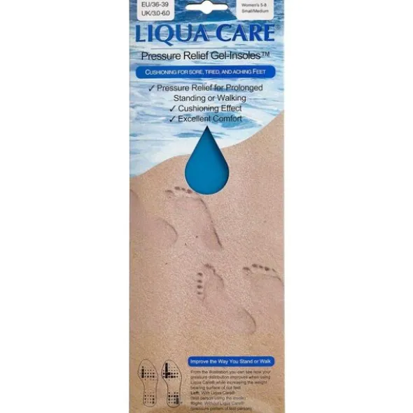 LIQUA-CARE PRESSURE RELIEF GEL-INSOLES (STR 36-39)