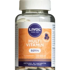 LIVOL MULTI TOTAL BØRN (FRUGT-150 STK)
