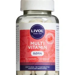 LIVOL MULTI TOTAL BØRN (JORDBÆR-150 STK)