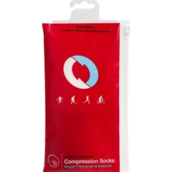 MABS ACTIVE DRYARN KNÆSTRØMPE (HVID/BLÅ-S)