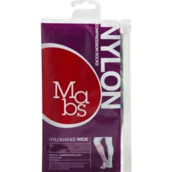 MABS NYLON WIDE KNÆSTRØMPER (SORT/XL)