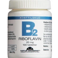 MEGA B2-VITAMIN TABLETTER