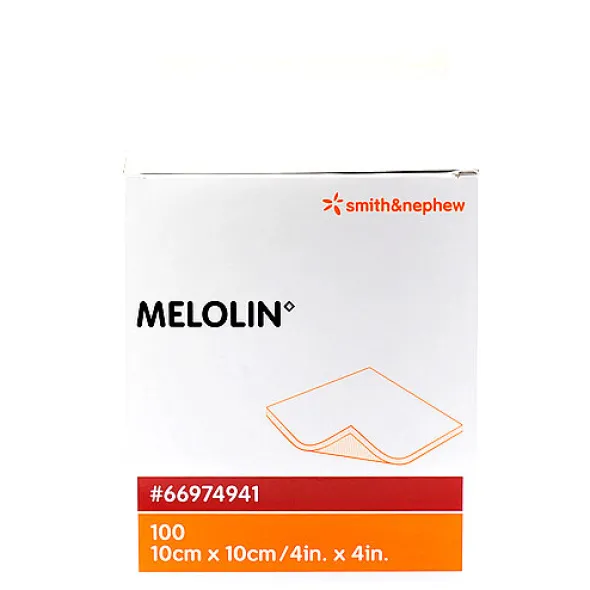 MELOLIN KOMPRESSER (10 CM X 10 CM) 100 STK.