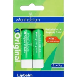 MENTHOLATUM LÆBEPOMADE ORIGINAL 2 X 4.5 G