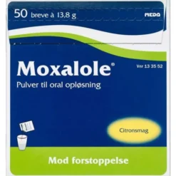 MOXALOLE PULVERE TIL ORAL OPLØSNING 50 STK