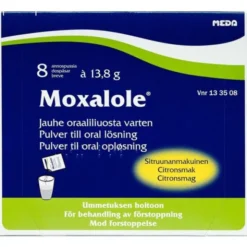 MOXALOLE PULVERE TIL ORAL OPLØSNING 8 STK