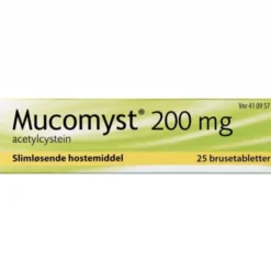 MUCOMYST 200 MG 25 STK