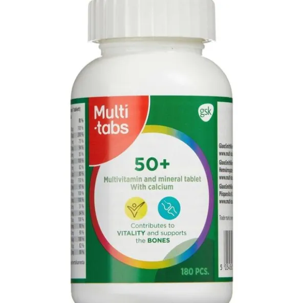 MULTI-TABS 50+ (180 STK)