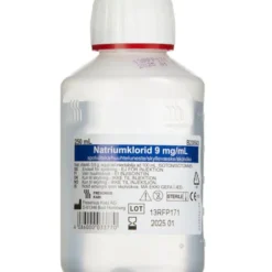 NATRIUMKLORID ISOTONISK SKYLLEVÆSKE (12 X 250 ML)