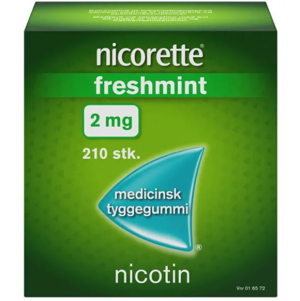 NICORETTE FRESHMINT 2 MG 210 STK