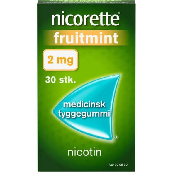 NICORETTE FRUITMINT 2 MG 30 STK