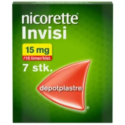 NICORETTE INVISI PLASTER 15MG 7 STK