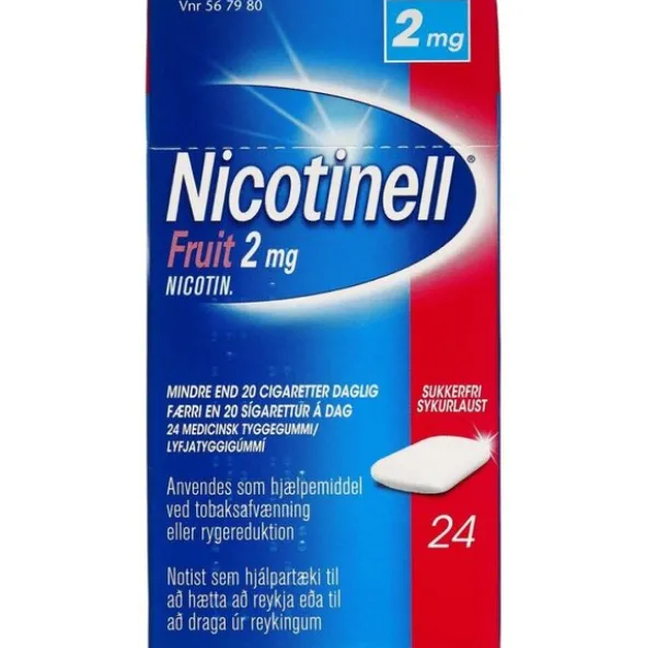 NICOTINELL FRUIT 2 MG 24 STK