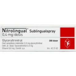 NITROLINGUAL SPRAY 0,4 MG/DOS