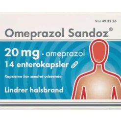 OMEPRAZOL "SANDOZ" 20 MG 14 STK