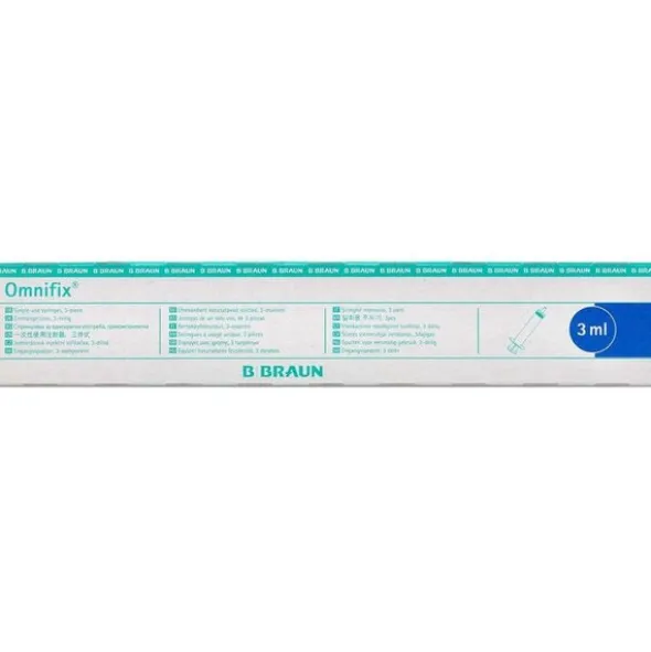 OMNIFIX LUER SPRØJTER (3 ML)