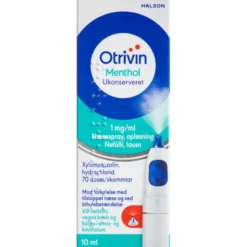 OTRIVIN MENTHOL UKONSERVERET 1
