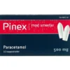 PINEX SUPP. 500 MG BLISTER