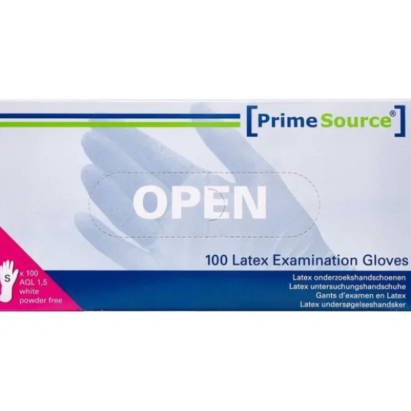 PRIMESOURCE LATEX HANDSKER U/PUDDER (S)