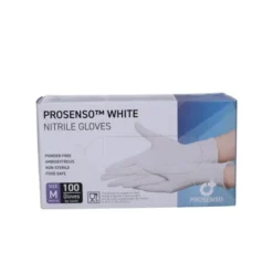 PROSENSO WHITE NITRILHANDSKER (M)