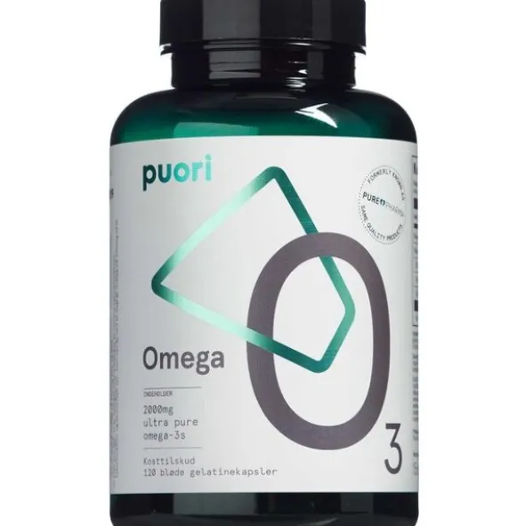 PUORI O3 OMEGA-3 KAPSLER (120 STK)