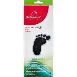 REFLEXWEAR TERAPEUTISK ANKELSTRØMPE (S/SORT)