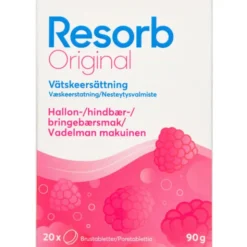 RESORB ORIGINAL VÆSKEERSTATNING (HINDBÆR)