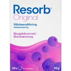 RESORB ORIGINAL VÆSKEERSTATNING (SKOVBÆR)
