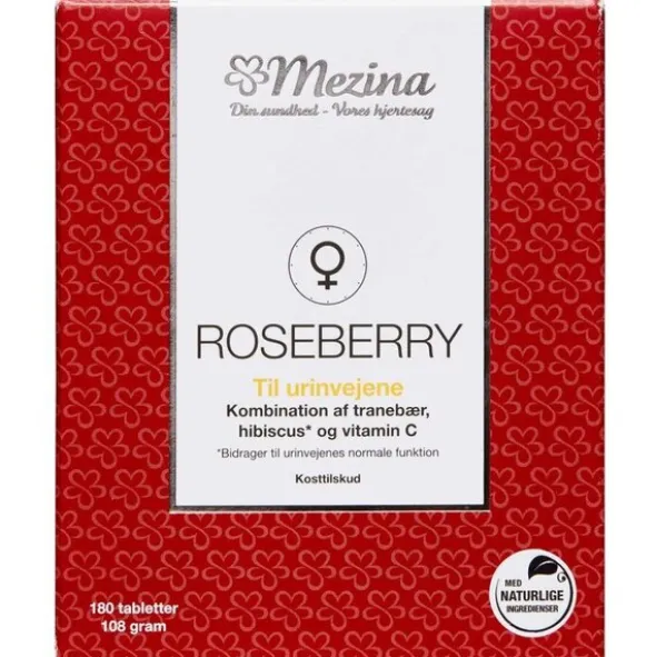 ROSEBERRY TABLETTER (180 STK.)