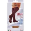SOLIDEA RELAX UNISEX COTTON KNÆSTRØMPER (S/NATUR/LUKKET)