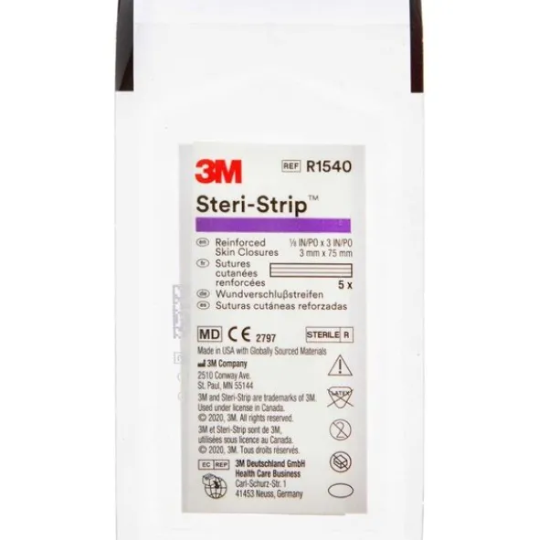 STERI-STRIP SÅRSTØTTER (3 MM X 75 MM)