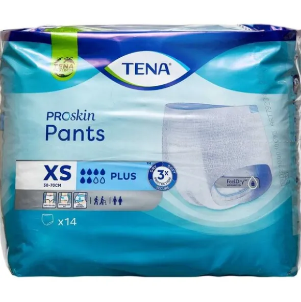 TENA PROSKIN PANTS PLUS (XS)