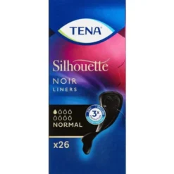 TENA SILHOUETTE NOIR LINERS (NORMAL)