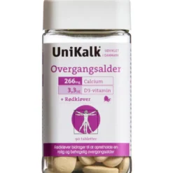UNIKALK OVERGANGSALDER TABLETTER