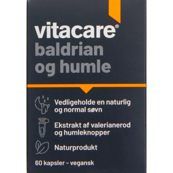 VITACARE BALDRIAN OG HUMLE KAPSLER