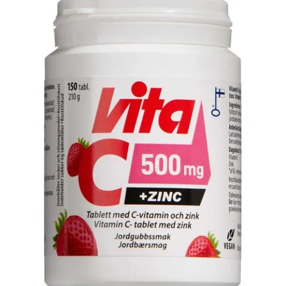 VITA C + ZINC SUGETABLETTER