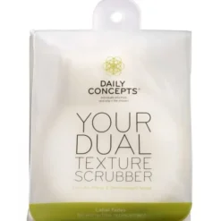 YOUR DUAL TEXTURE SCRUBBER