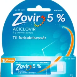 ZOVIR CREME 5% MED PUMPE